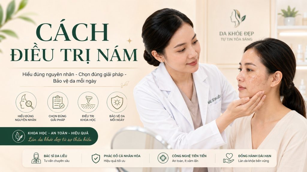 cách điều trị nám​