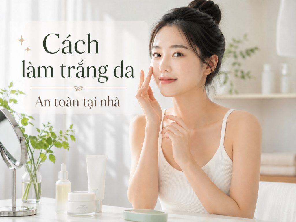 cách làm trắng da