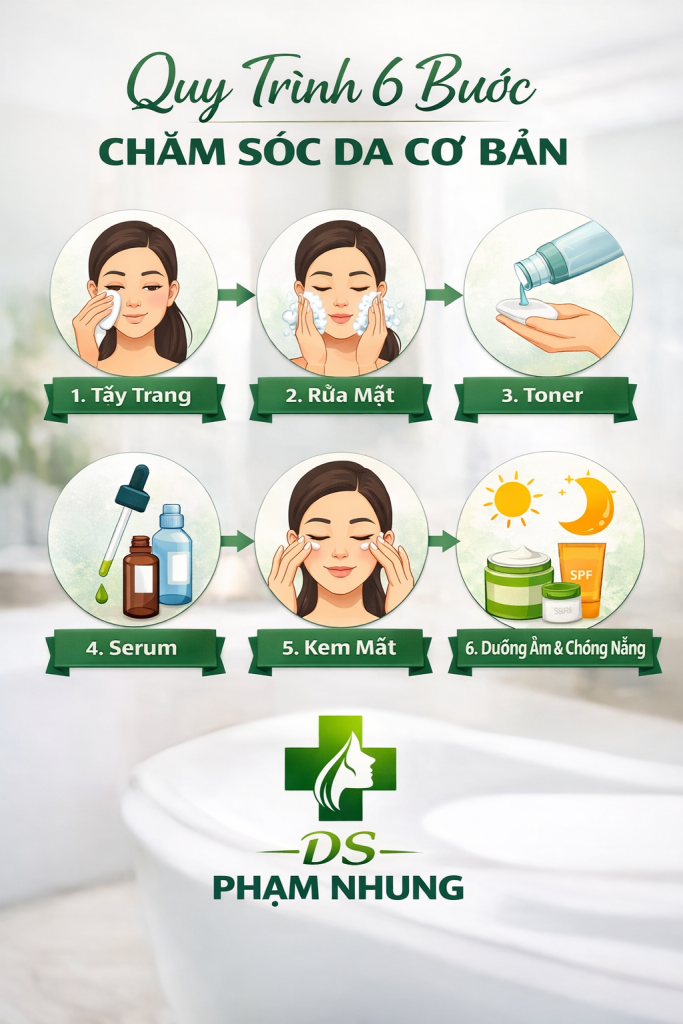 khóa học chăm sóc da cơ bản