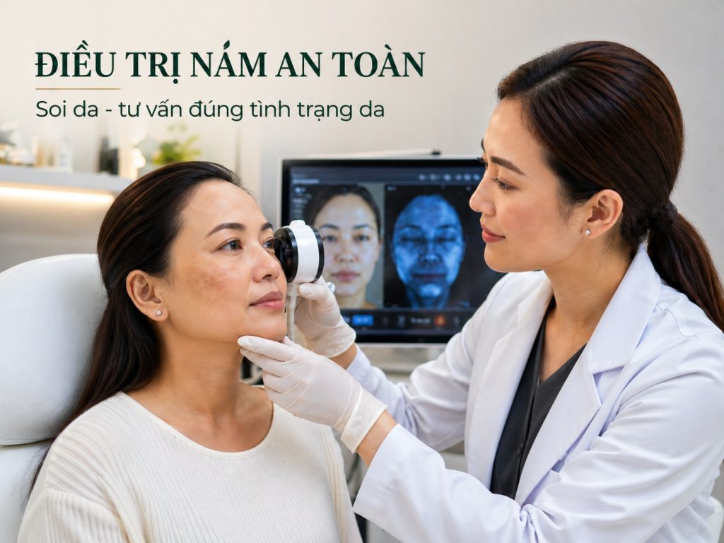 điều trị nám