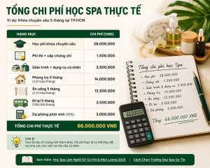 Học spa bao lâu ra nghề