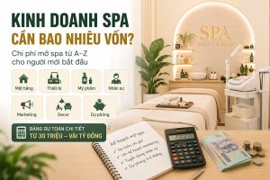 kinh doanh spa can bao nhieu von
