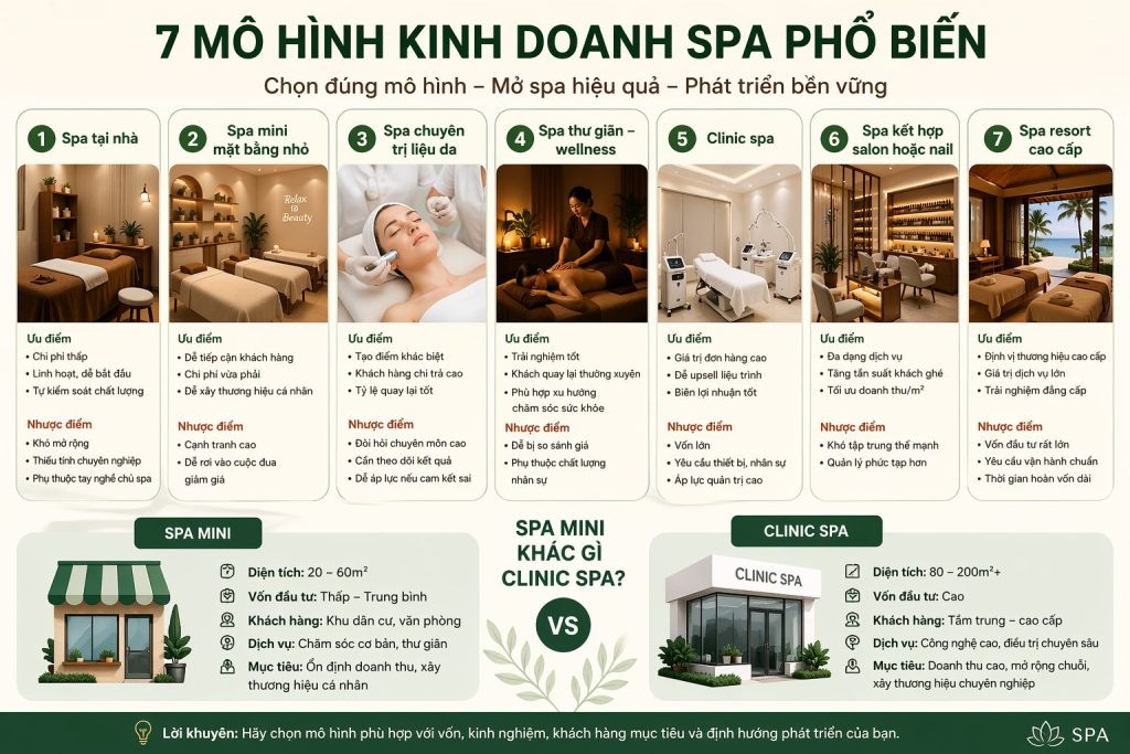 mo hinh kinh doanh spa