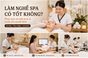 Làm nghề spa có tốt không