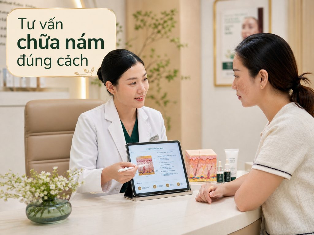 chữa nám