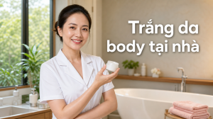 Cách làm trắng da body tại nhà