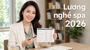 Lương nghề spa 2026 | nghề spa lương bao nhiêu