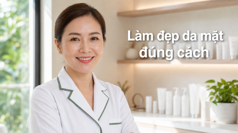 Làm đẹp da mặt đúng cách | các phương pháp làm đẹp da mặt