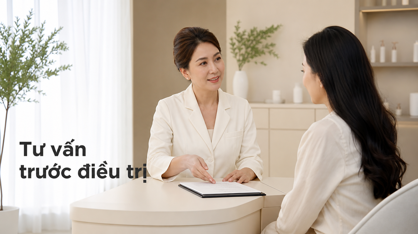 Tư vấn trước điều trị | spa làm đẹp