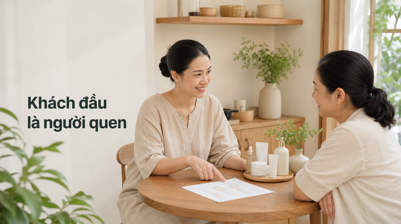 Khách đầu là người quen | kinh doanh nhỏ lẻ tại nhà