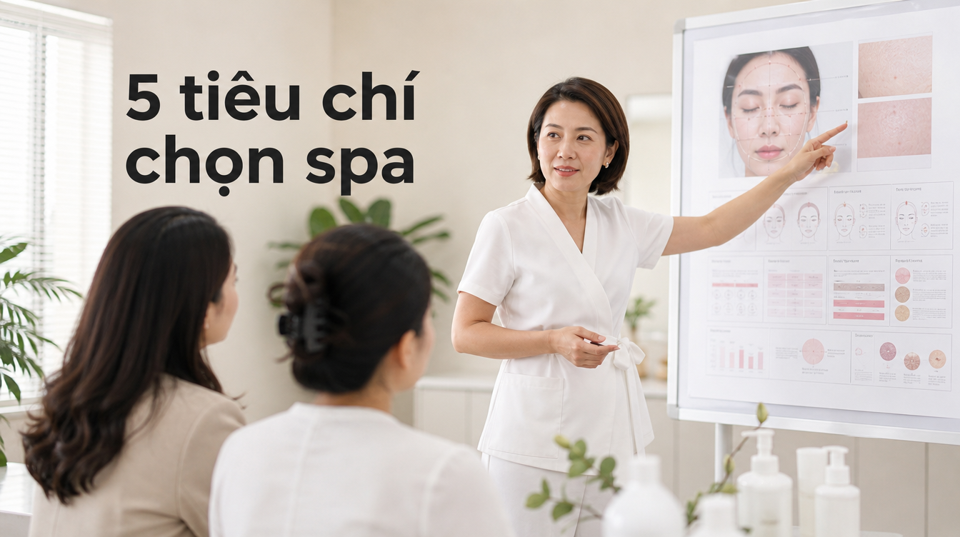 5 tiêu chí chọn spa | spa chăm sóc da mặt uy tín ở hà nội