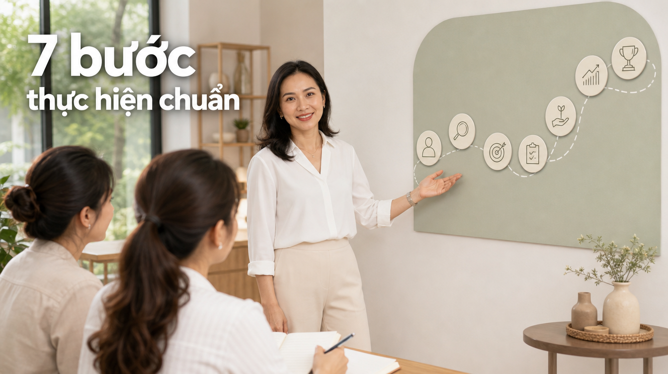 7 bước thực hiện chuẩn | cách kinh doanh nhỏ tại nhà