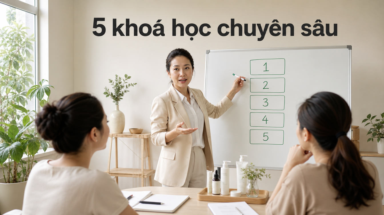 5 khoá học chuyên sâu | nanova group