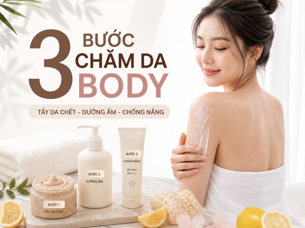 cách trắng da toàn thân