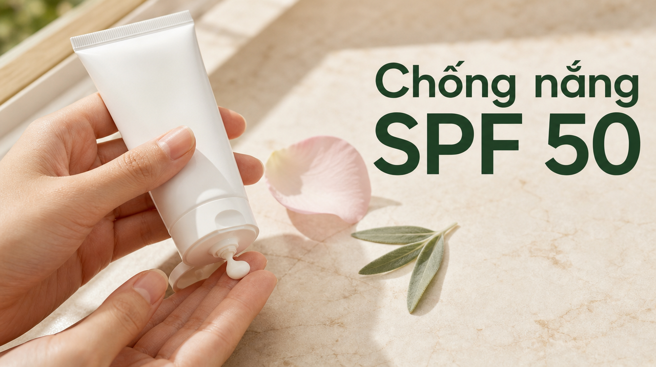 Chống nắng SPF 50 | cách chữa nám