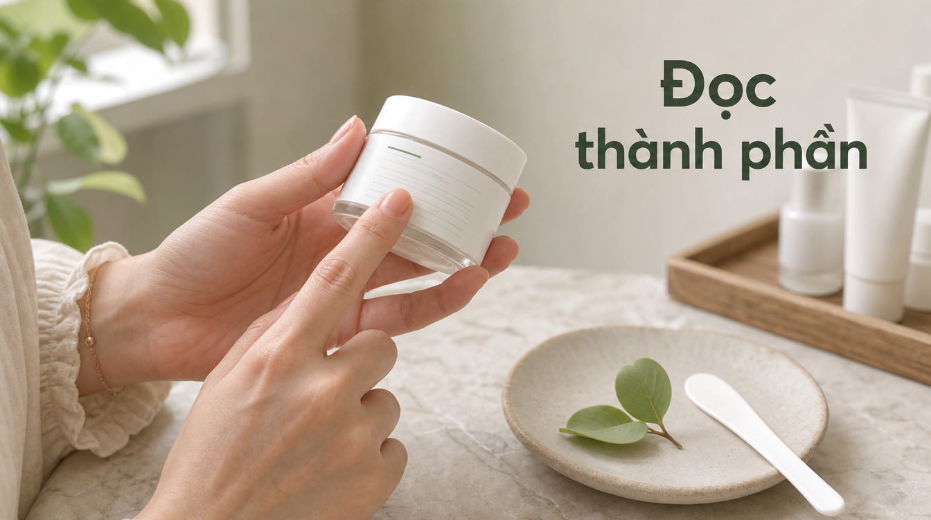 Đọc thành phần | học chăm sóc da mặt