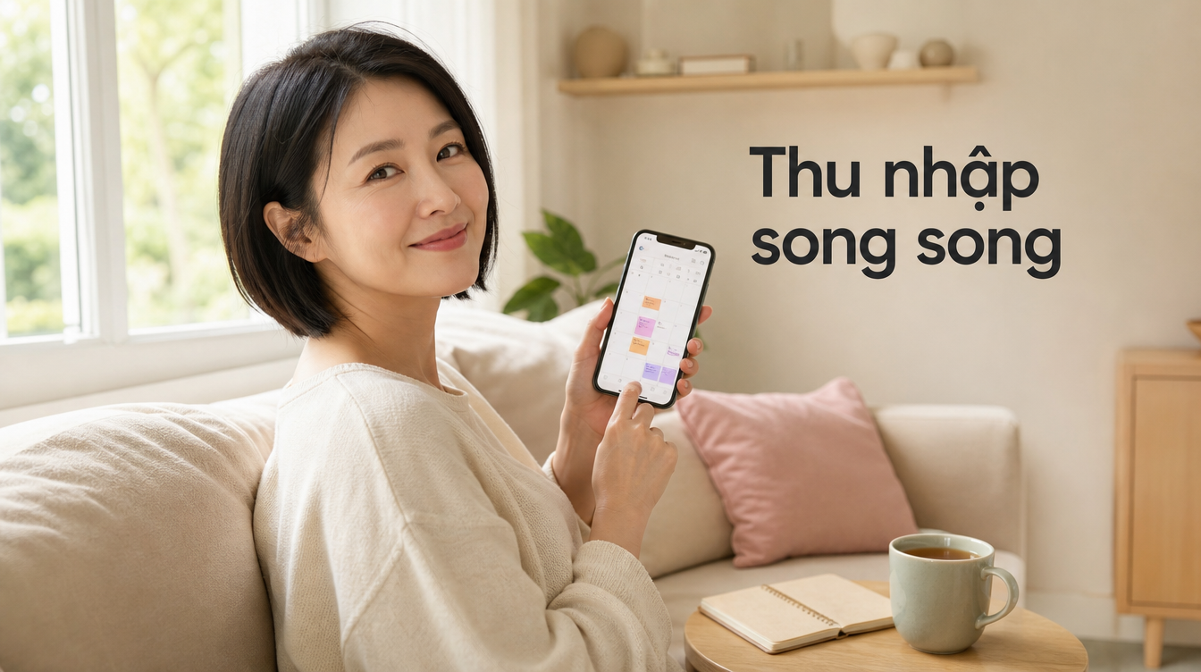 Thu nhập song song | các nghề tay trái của phụ nữ
