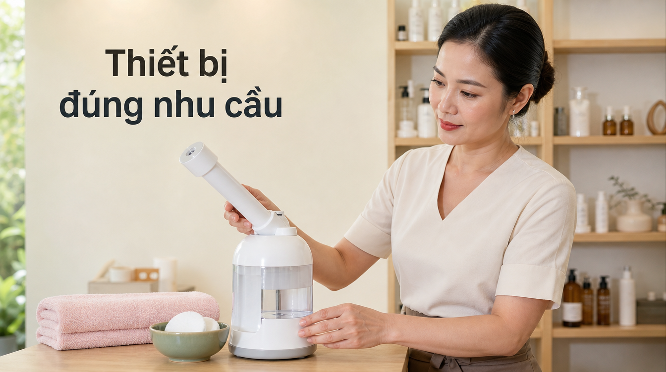 Thiết bị đúng nhu cầu | mở spa cần những gì