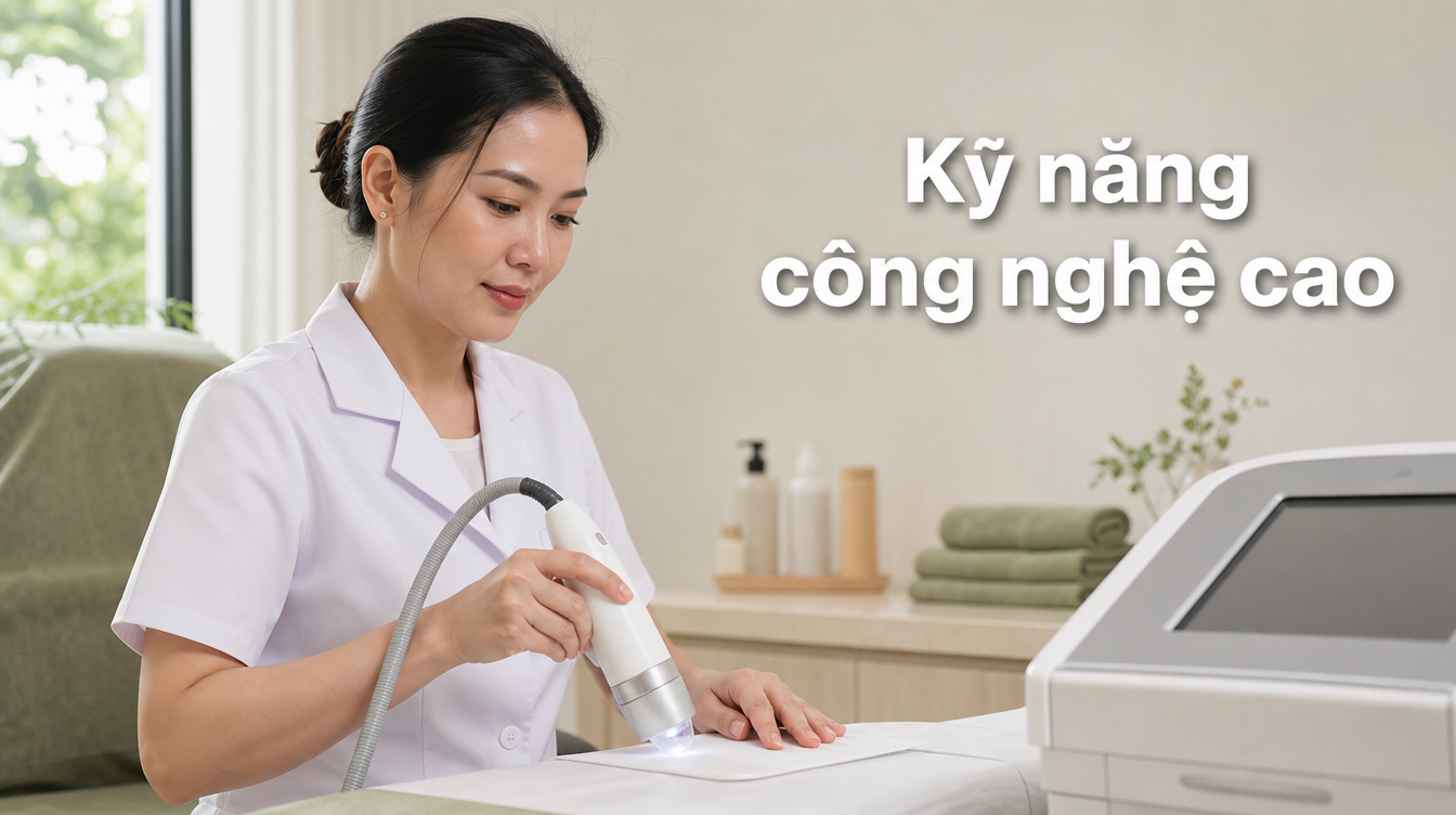 Kỹ năng công nghệ cao | làm spa lương tháng bao nhiêu