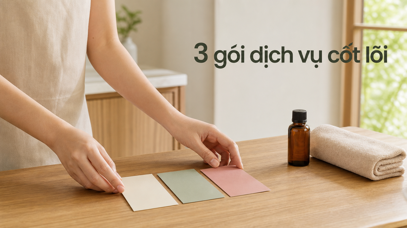 3 gói dịch vụ cốt lõi | cách kinh doanh nhỏ tại nhà