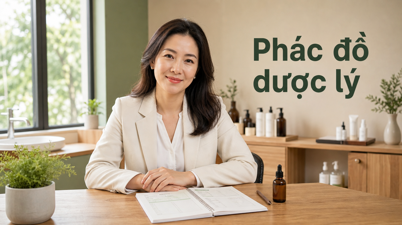 Phác đồ dược lý | khóa xóa nám mụn nanova