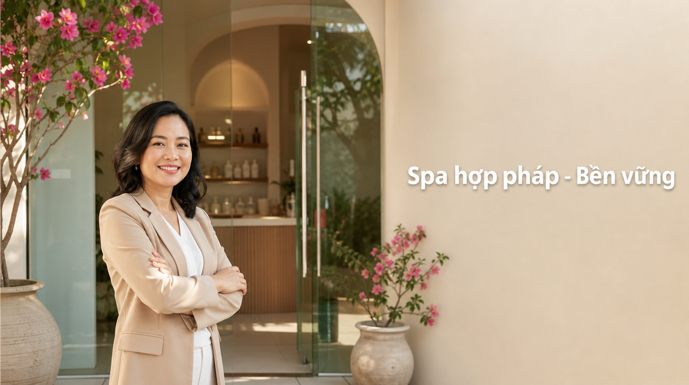 Spa hợp pháp - Bền vững | điều kiện mở spa chăm sóc da