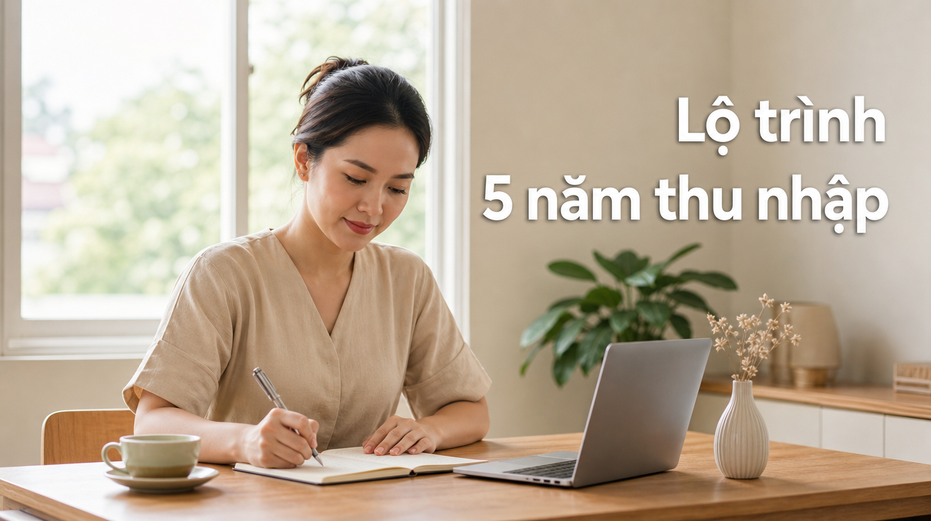 Lộ trình 5 năm thu nhập | làm spa lương tháng bao nhiêu