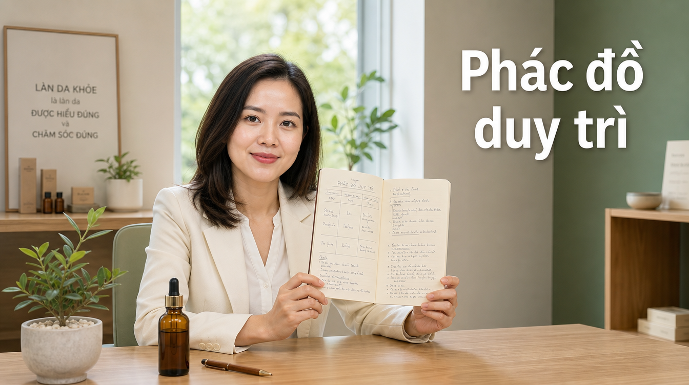 Phác đồ duy trì | sai lầm trị nám