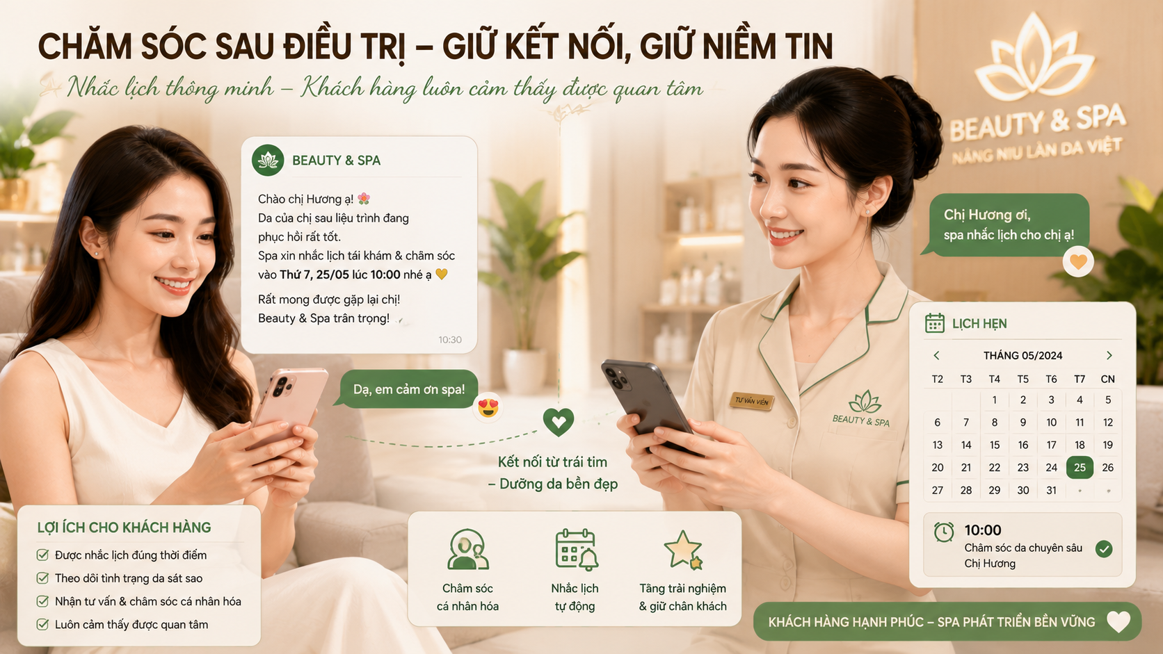 Chăm sóc khách cũ định kỳ là cách tăng doanh thu