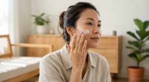 thoa kem chống nắng chăm sóc da nám nội tiết